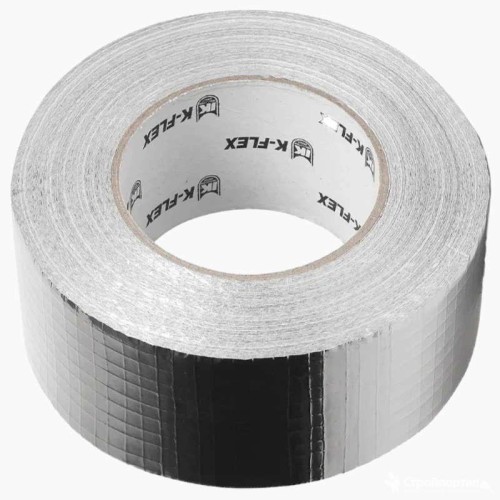 Лента 48мм х 50м самоклеящаяся K-flex DUCT 1604H silver в Хабаровске
