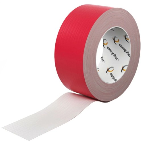 Лента армированная 48мм х 25м самоклеящаяся красная Energoflex Energopro в Хабаровске