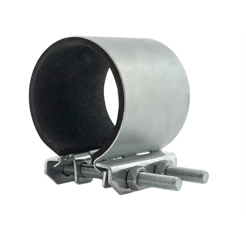 Хомут ремонтный односторонний трубный стальной оцинкованный Сансфера 23х15х70 мм