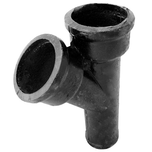 Тройник чугунный канализационный косой Ду 150-150 45гр б/н ГОСТ 6942-98 в Хабаровске