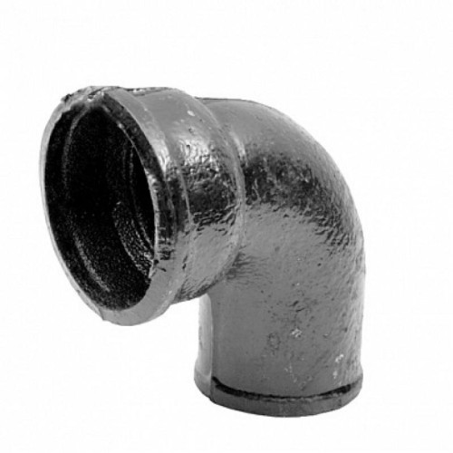 Колено чугунное канализационное Ду-100 90гр б/н ГОСТ 6942-98 в Хабаровске