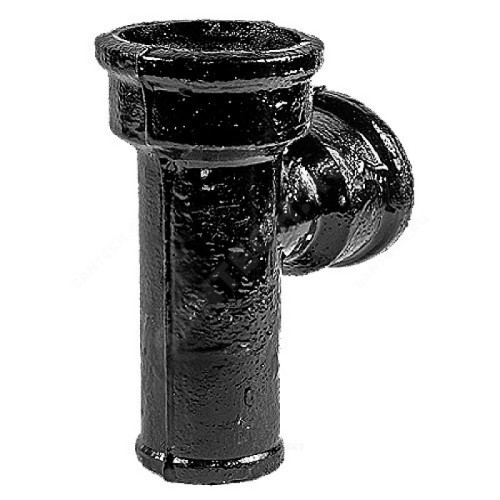 Тройник чугунный канализационный прямой Ду 100-100 90гр б/н ГОСТ 6942-98 в Хабаровске