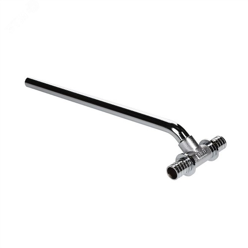 Тройник нержавеющий Дн 16-15-16 L=500мм для подключения радиатора RAUTITAN Rehau в Хабаровске