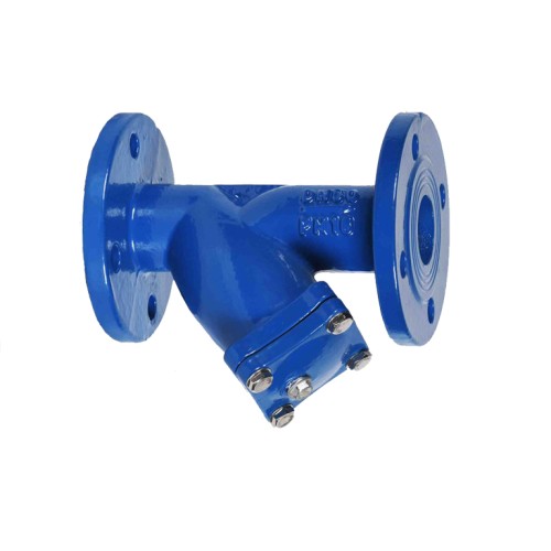 Фильтр сетчатый Y-образный чугунный фланцевый Ду-80 Ру-16 (Т<300°С) Tecofi F3240N в Хабаровске