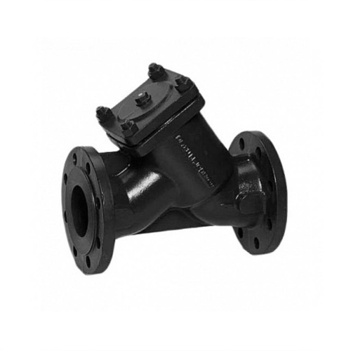 Фильтр магнитный сетчатый Y-образный чугунный фланцевый Ду-100 Ру-16 (Т<150°С) ЛМЗ ФСМ в Хабаровске