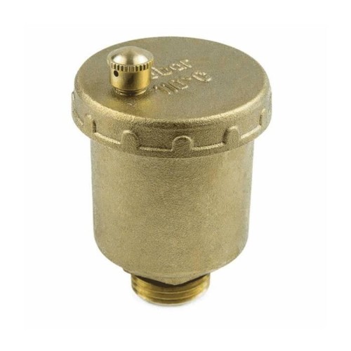 Воздухоотводчик автоматический латунный Ду-15 (1/2") Ру-10 НР (НАР) с запорным клапаном Aquasfera 5001 в Хабаровске