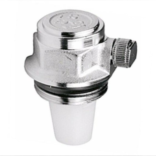 Воздухоотводчик автоматический латунный Ду-25 (1") Ру-14 НР (НАР) угловой левый Giacomini R200 в Хабаровске