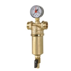 Фильтр сетчатый Т-образный латунный Ду-32 (1 1/4") Ру-25 НР (НАР) (Т<90°С) Icma 751