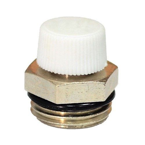 Кран Маевского ручной латунный Ду-15 (1/2") Ру-10 НР (НАР) под отвертку Ogint в Хабаровске