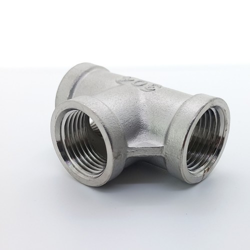 Тройник чугунный переходной оцинкованный ВР (ВН) 25 мм 2" ГОСТ 8949-75