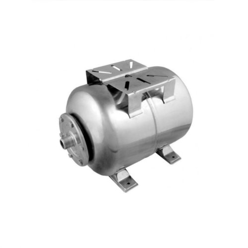 Гидроаккумулятор горизонтальный нержавеющий с наружной резьбой EPDM Unipump 6 бар 24 л в Хабаровске