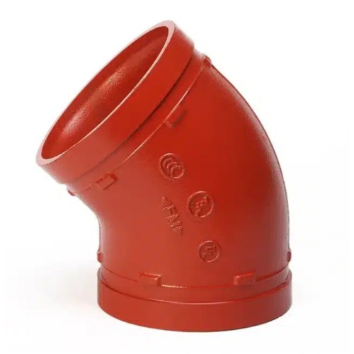 Отвод (колено) 90 градусов под муфту грувлок Ду-50 (Дн 60) Ру-25 XGQT03 в Хабаровске