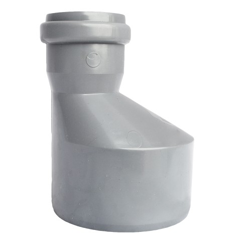 Переход канализационный PP-M эксцентрический белый Дн 110-50 бесшумный б/нап в/к RTP (РосТурПласт) в Хабаровске