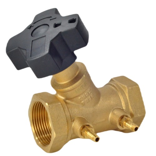 Клапан балансировочный латунный ручной с внутренней резьбой 1,6 МПа MNT-R Ридан 20 мм в Хабаровске