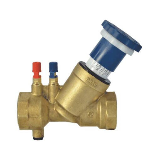 Клапан балансировочный латунный ручной с внутренней резьбой 2,5 МПа OR 20 мм в Хабаровске