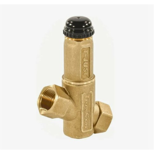 Клапан балансировочный латунный термостатический с внутренней резьбой 1,0 МПа R158A Giacomini 20 мм в Хабаровске