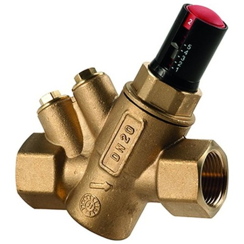 Клапан балансировочный латунный автоматический с внутренней резьбой 2,5 МПа R206A Giacomini 20 мм в Хабаровске