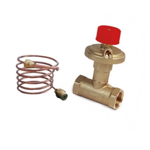 Клапан балансировочный латунный автоматический с внутренней резьбой 2,5 МПа R206C-1 Giacomini 15 мм в Хабаровске