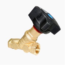 Клапан балансировочный латунный ручной с внутренней резьбой 1,6 МПа Benarmo 15 мм