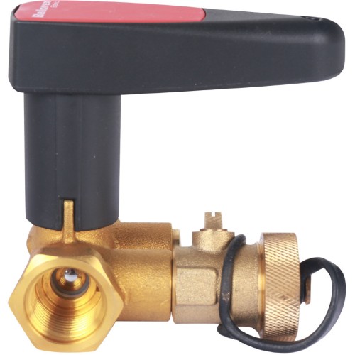 Клапан запорно-балансировочный латунный ручной с внутренней резьбой 2,5 МПа Ballorex BASIC Broen 15 мм в Хабаровске