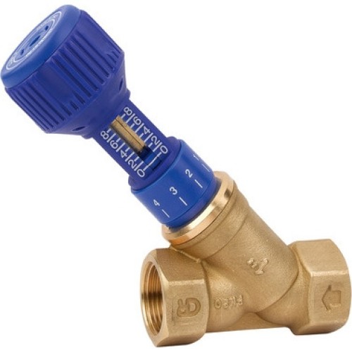 Клапан балансировочный латунный ручной с внутренней резьбой 2,0 МПа CIM 787OT Cimberio 20 мм в Хабаровске