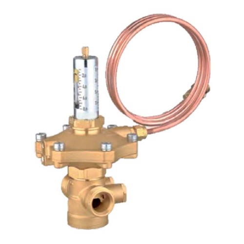 Клапан балансировочный латунный автоматический с наружной резьбой 1,6 МПа APT-R Ридан 20 мм в Хабаровске