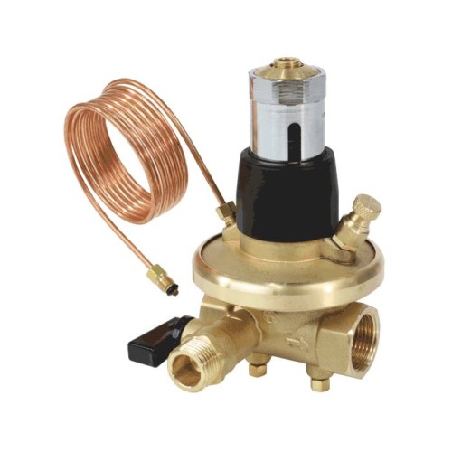 Клапан балансировочный латунный автоматический с внутренней резьбой 1,6 МПа Aquasfera EURO Aquasfera 25 мм в Хабаровске