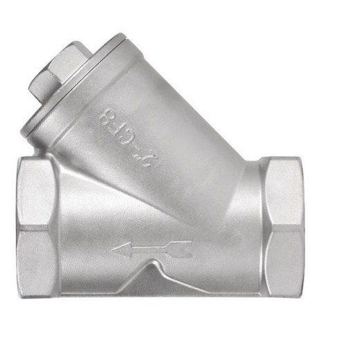 Клапан обратный нержавеющий Y-тип с внутренней резьбой 4,0 МПа NK-YC NK 25х88 мм в Хабаровске