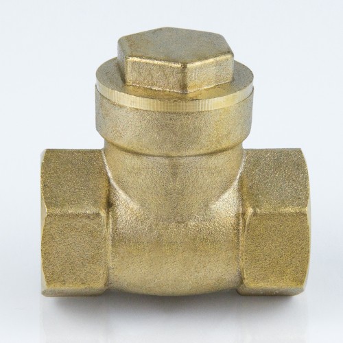 Клапан обратный латунный лепестковый с внутренней резьбой 1,6 МПа N6 Giacomini 32х74 мм в Хабаровске