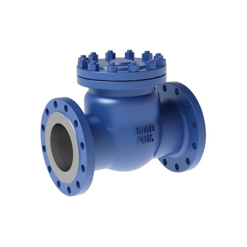 Клапан обратный стальной поворотный фланцевый 2,5 МПа 19лс76нж ЧАЗ 80х310 мм ГОСТ 33423-2015 в Хабаровске