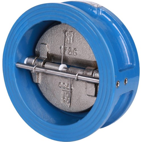 Клапан обратный чугунный двухстворчатый межфланцевый 1,6 МПа ЗОД Ридан 80 мм в Хабаровске