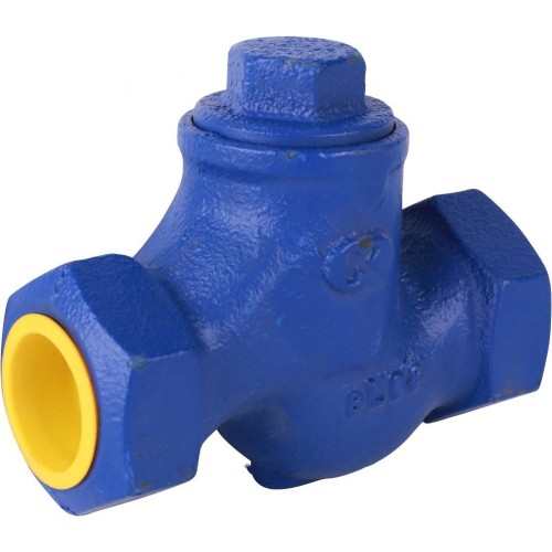 Клапан обратный чугунный Y-тип с внутренней резьбой 1,6 МПа V277 Zetkama 25х120 мм в Хабаровске