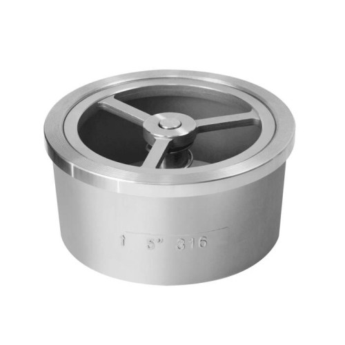 Клапан обратный нержавеющий осевой пружинный межфланцевый 4,0 МПа Benarmo 15 мм в Хабаровске