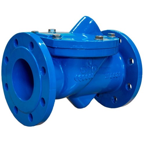 Клапан обратный чугунный поворотный фланцевый EPDM 1,6 МПа Benarmo 80 мм в Хабаровске