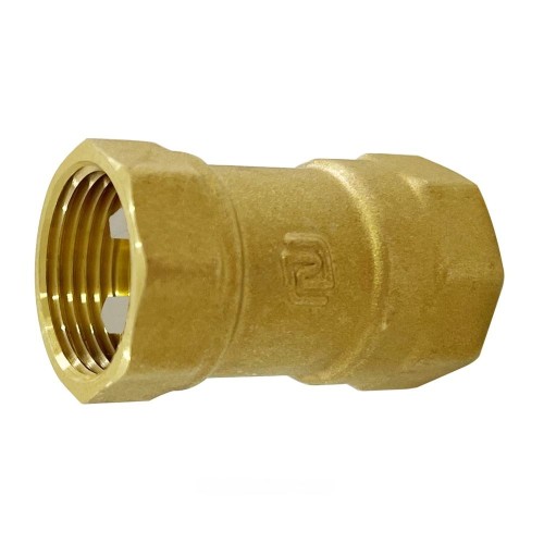 Клапан обратный латунный осевой пружинный с внутренней резьбой EPDM 1,6 МПа Эко 20 мм 3/4" в Хабаровске