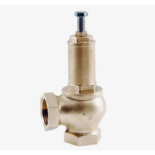 Клапан предохранительный латунный регулируемый с внутренней резьбой 1,6 МПа PRO Uni-Fitt 50 мм 2" в Хабаровске
