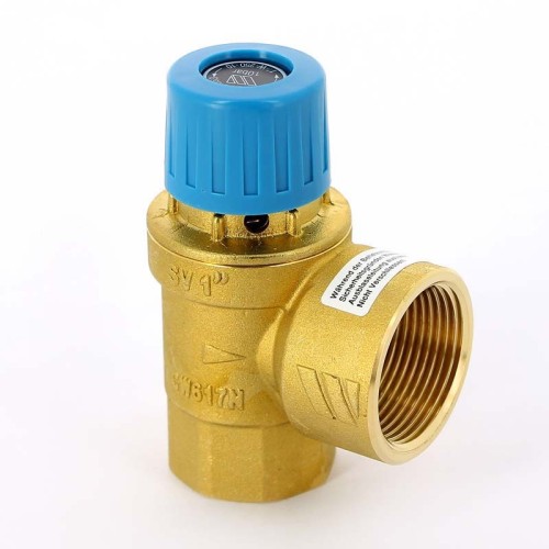 Клапан предохранительный латунный пружинный с внутренней резьбой Prescor B Flamco 25 мм 1" в Хабаровске