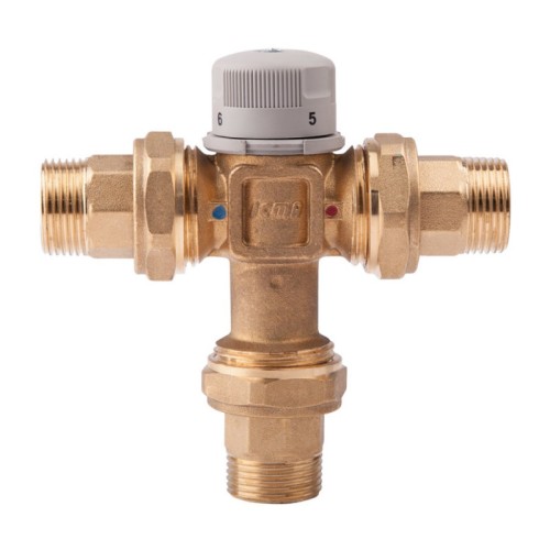 Клапан смесительный латунный термостатический седельный с наружной резьбой 1,0 МПа Icma 25х140 мм в Хабаровске