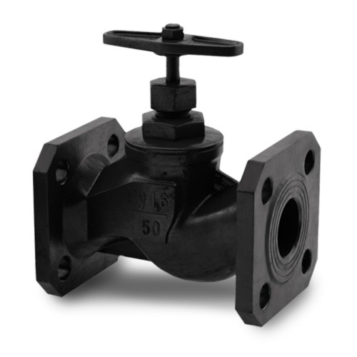 Клапан запорный чугунный фланцевый 1,6 МПа 15ч14п Китай 65х290 мм в Хабаровске