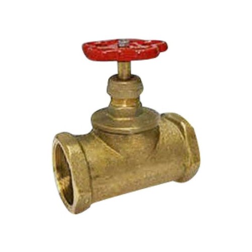 Клапан запорный латунный с внутренней резьбой 1,6 МПа 15б1п Китай 32х67 мм в Хабаровске