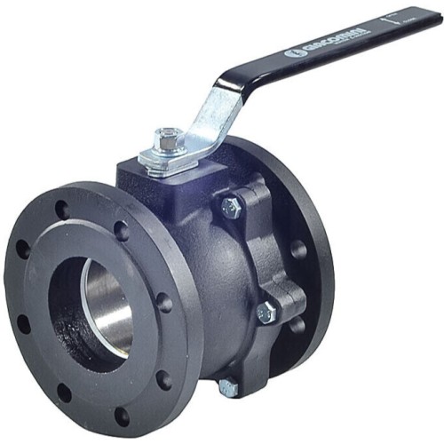 Кран шаровый чугунный фланцевый Ду-300 Ру-16 полнопроходной Giacomini R740F в Хабаровске