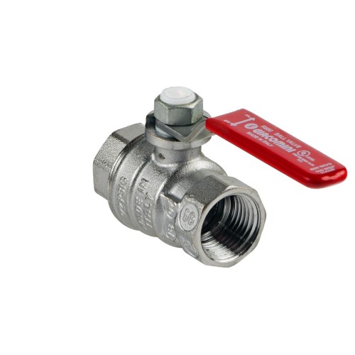 Кран запорный латунный полнопроходной с ручкой-рычагом ВР (ВН) Ру 42 R950 Giacomini 15 мм 1/2" в Хабаровске