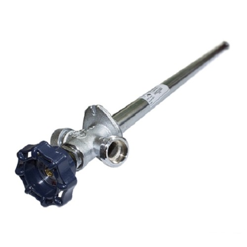 Кран водоразборный латунный незамерзающий стандартнопроходной без штуцера маховик НР Ру 10 15х450 мм 1/2" в Хабаровске