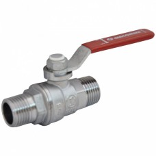 Кран запорный латунный стандартнопроходной с ручкой-рычагом НР Ру 42 R253DL Giacomini 15х66 мм 1/2"