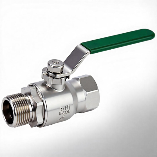 Кран запорный латунный стандартнопроходной с ручкой-рычагом ВР-НР Ру 42 R254WL Giacomini 15 мм 1/2" в Хабаровске