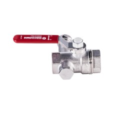 Кран запорный латунный стандартнопроходной с ручкой-рычагом ВР (ВН) Ру 30 Vienna 116 Itap 20 мм 3/4"