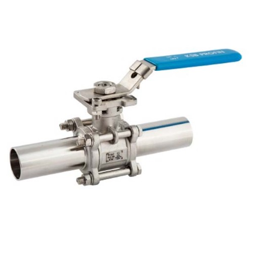 Кран шаровый нержавеющий под приварку полнопроходной Ру 64 AISI 316 NK-BE NK 15х150 мм в Хабаровске