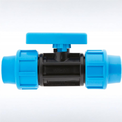 Компрессионный кран ПНД Дн 20-20 Ру-16 Джилекс в Хабаровске