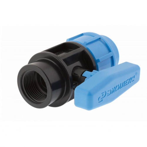 Компрессионный кран ПНД Дн 25-3/4" Ру-16 ВР (ВН) Джилекс в Хабаровске