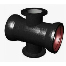 Крест раструб фланец КРФ ВЧШГ с ЦПП Ду 150-100